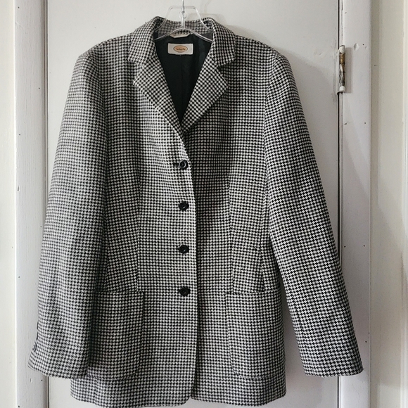 Vintage Talbots Wool Blazer Women's Four Button  Jacket M 8-10 - Picture 1 of 7